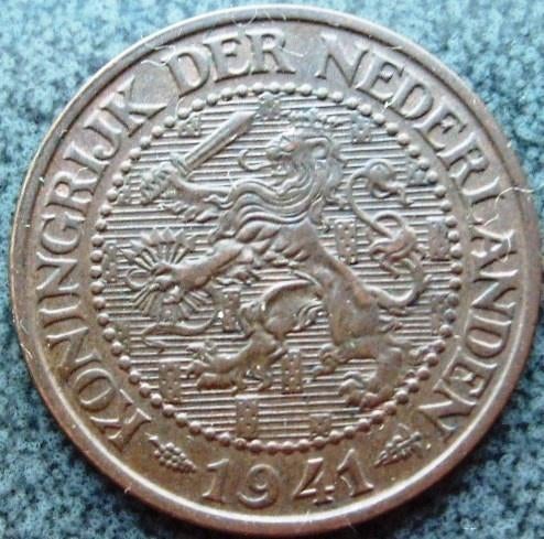 Prachtige halve stuiver: - 2 1/2 cent 1941., Postzegels en Munten, Munten | Nederland, Verzenden, Koningin Wilhelmina, Overige waardes