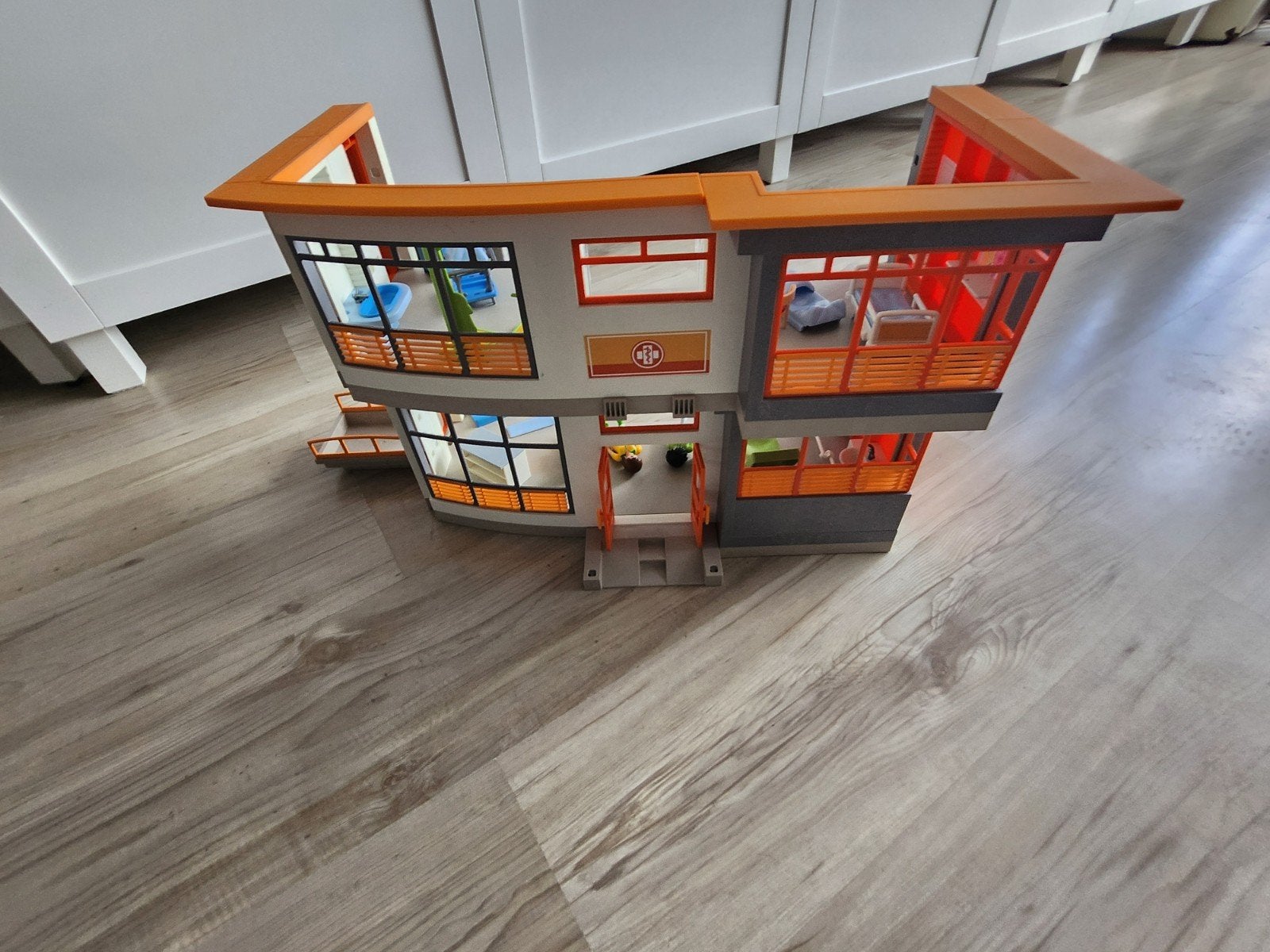 Playmobil Ziekenhuis, Ophalen, Gebruikt, Complete set, Gebouw