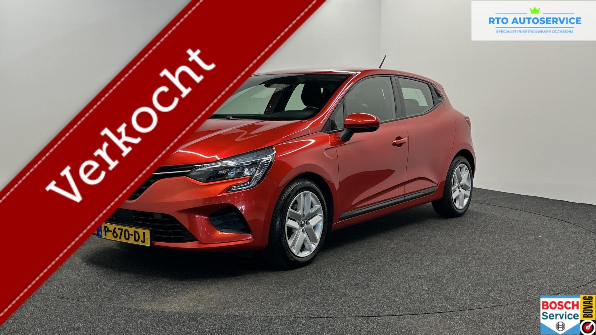 Renault Clio 1.0 TCe Bi-Fuel LPG Zen NAVI DAB CRUISE, Auto's, Renault, Voorwielaandrijving, Stof, Gebruikt, Met garantie (alle)