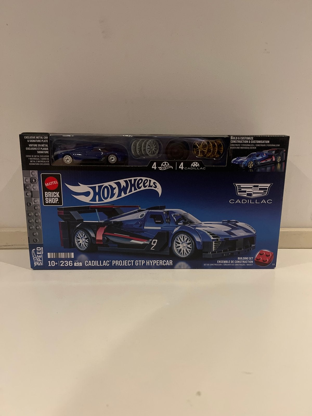 Hot Wheels Brick Shop Cadillac Project GTP Hypercar, Ophalen of Verzenden, Nieuw, Overige merken