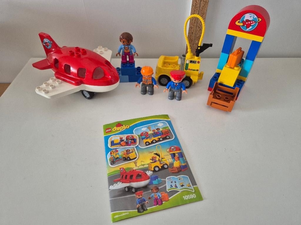 Duplo Vliegveld - 10590 (incl.instructies en doos), Compleet, Ophalen of Verzenden, Zo goed als nieuw, Duplo