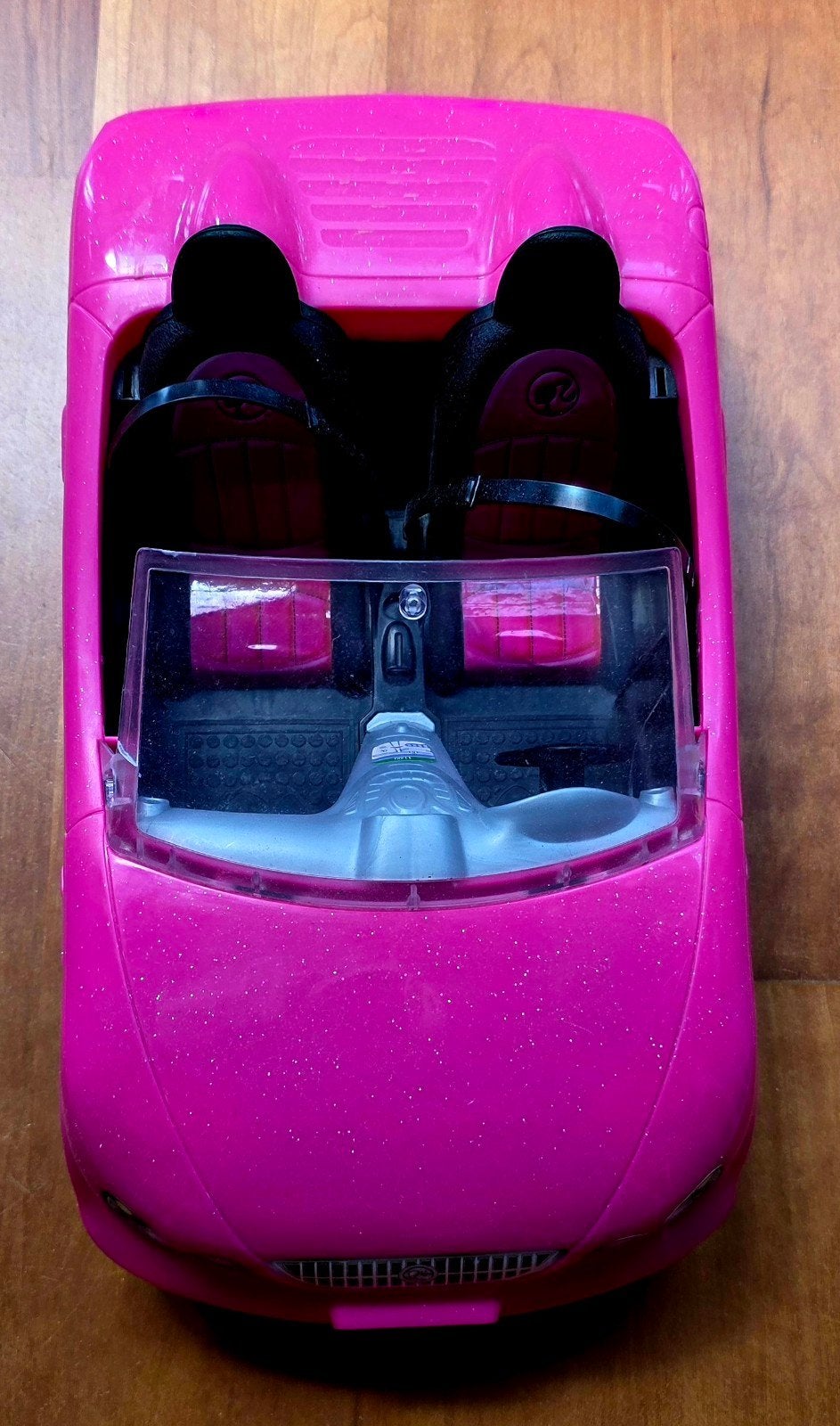Roze Barbie Cabriolet Mattel - Zo goed als nieuw!, Verzenden, Zo goed als nieuw