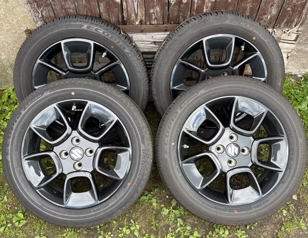 16 Inch Suzuki Ignis lm velgen met zomerbanden 7 mm, Auto-onderdelen, Banden en Velgen, Gebruikt, 16 inch, 175 mm, Banden en Velgen
