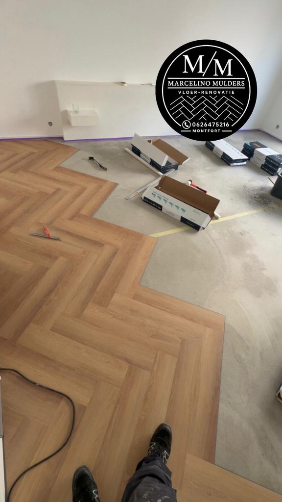 Laminaat legger gezocht? 5,- per m2!, Ophalen, Zo goed als nieuw, 75 m² of meer, Laminaat