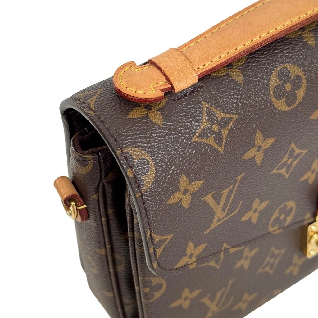 Louis Vuitton pochette metis monogram crossbody tas designer image 3