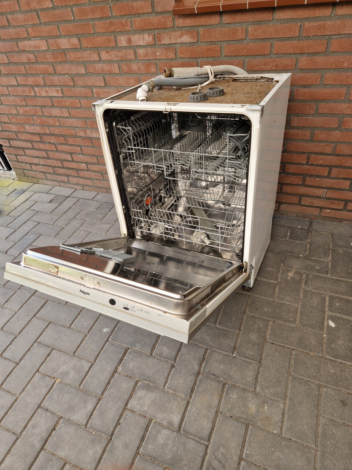 vaatwasser van Pelgrim inbouw, Witgoed en Apparatuur, Ophalen, Gebruikt, Inbouw, 85 tot 90 cm
