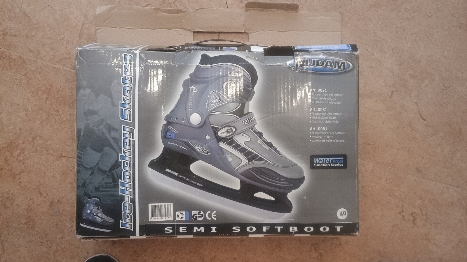 Nijdam IJshockeyschaatsen - Maat 40, Ophalen, Gebruikt, IJshockeyschaatsen, Nijdam