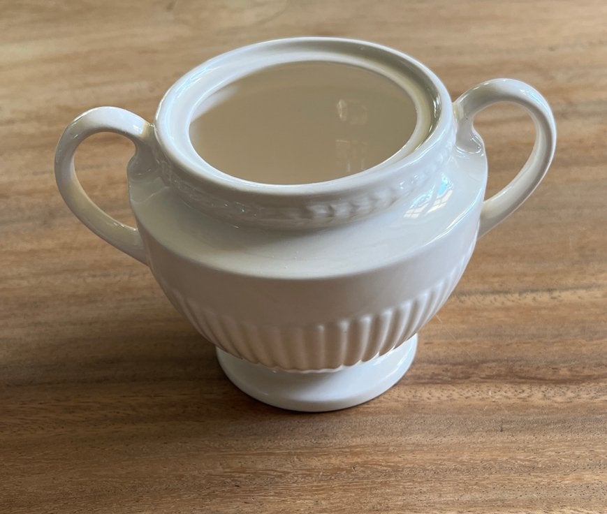 Wedgwood Edme suikerpot - Made in England zonder deksel, Overige typen, Ophalen of Verzenden, Zo goed als nieuw, Wedgwood