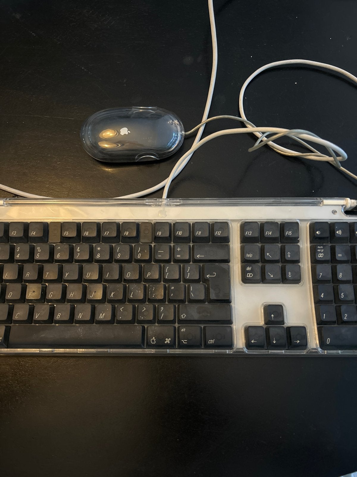 Apple Pro Toetsenbord en Muis Set - Bedraad, Muis, Gebruikt, Toetsenbord en muis-set, Ophalen of Verzenden