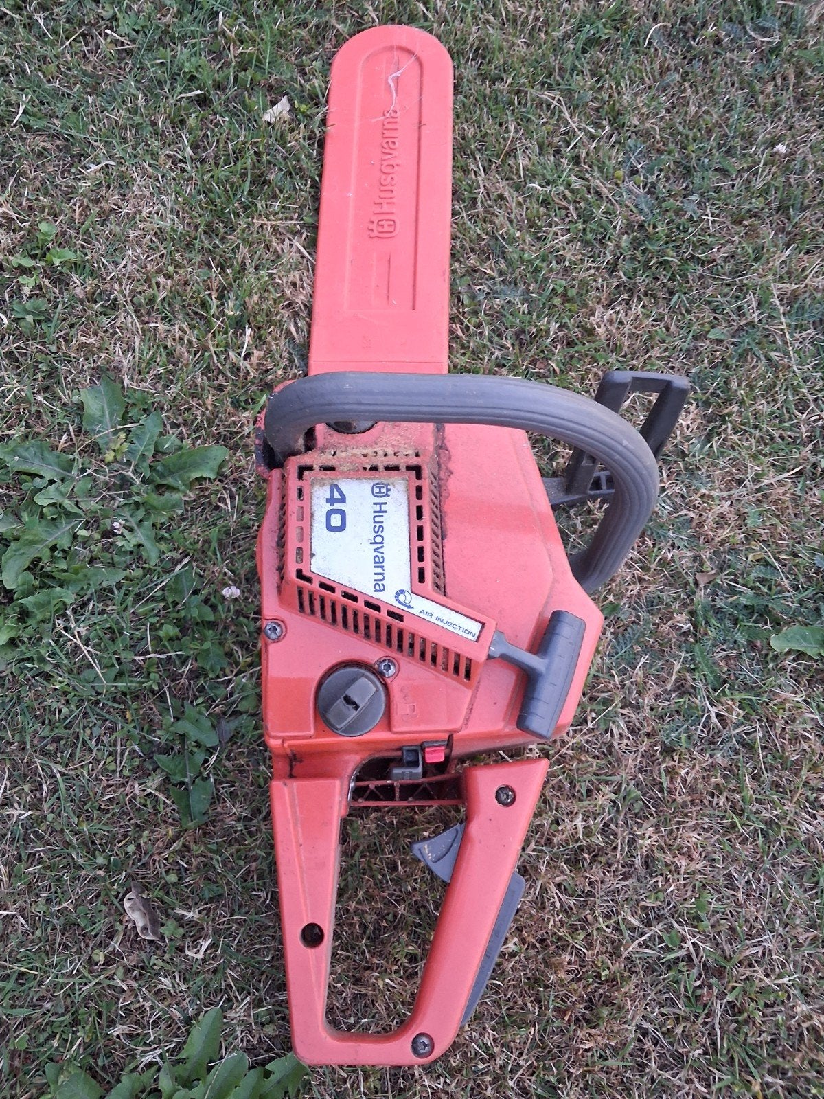 Husqvarna kettingzaag, Ophalen, Gebruikt