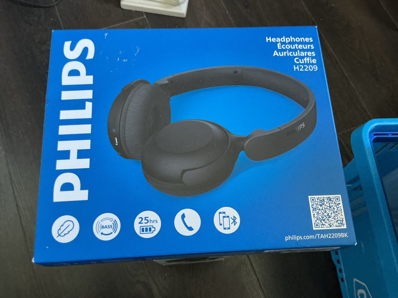 Philips H2209 On-ear Koptelefoon Zwart - Nieuw in doos
