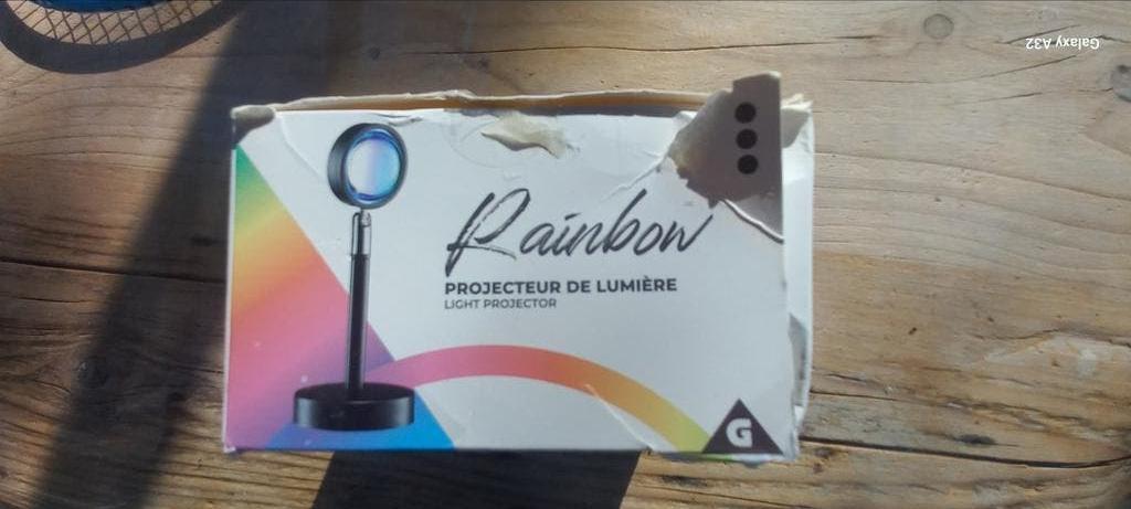 Rainbow Light Projector - Sfeervolle Verlichting, Ophalen of Verzenden, Nieuw
