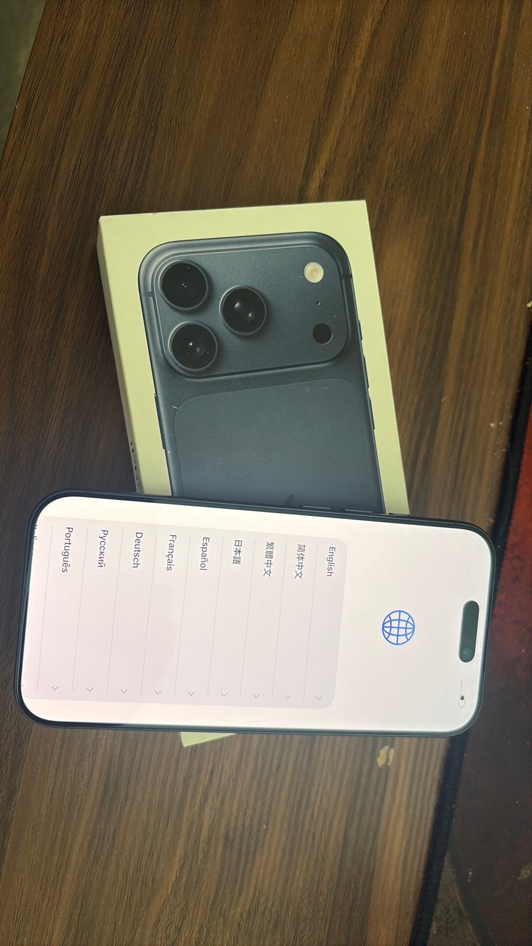 Iphone 17 Pro 256GB Deep bleu, Ophalen, Zo goed als nieuw, Blauw, 256 GB