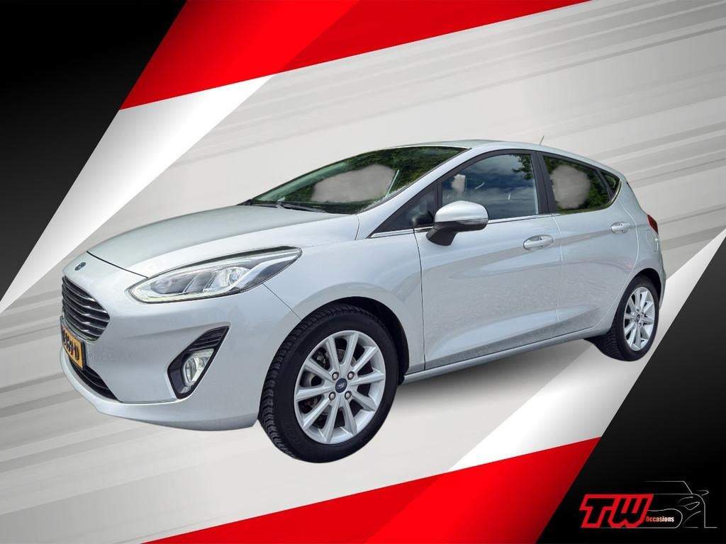 Ford Fiesta 1.0 EcoBoost Titanium |CARPLAY|CLIMA|CRUISE|PDC|, Voorwielaandrijving, Stof, 580 kg, 1064 kg