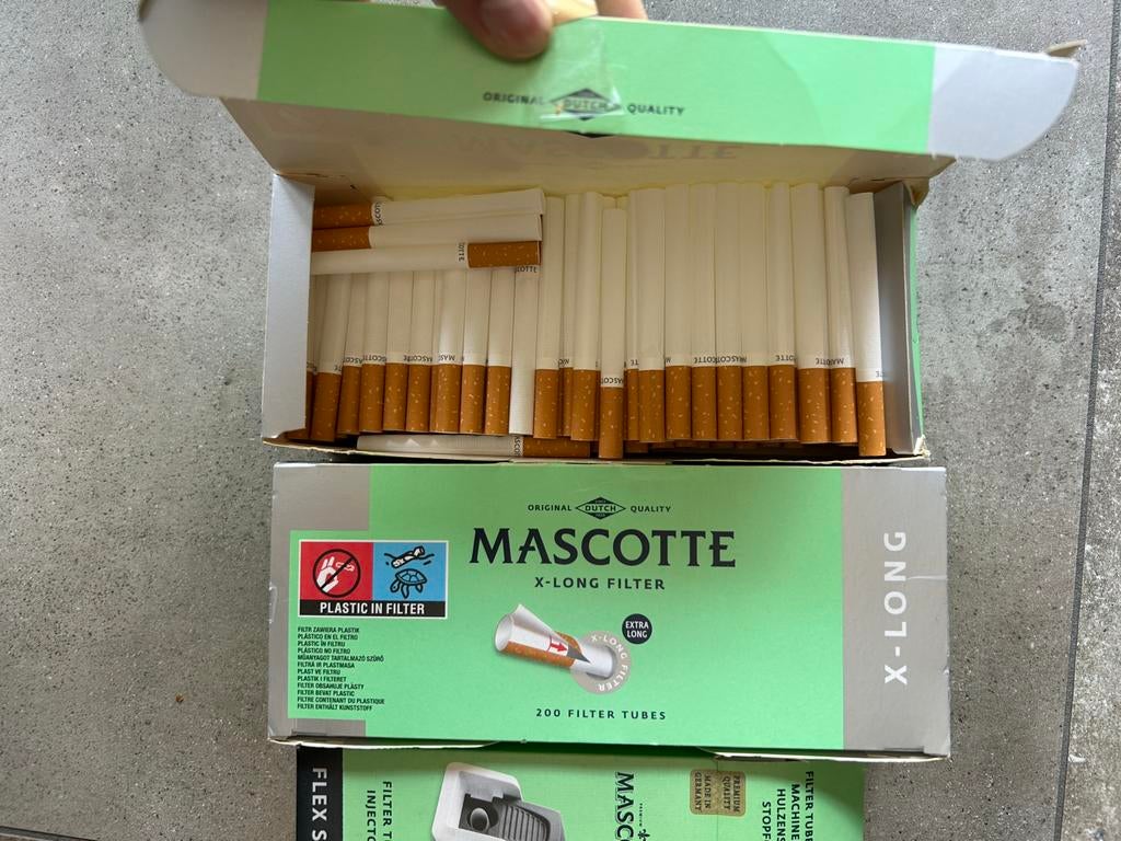 Mascotte X-Long Filterhulzen & Hulzenstopper Set, Ophalen, Zo goed als nieuw, Overige typen
