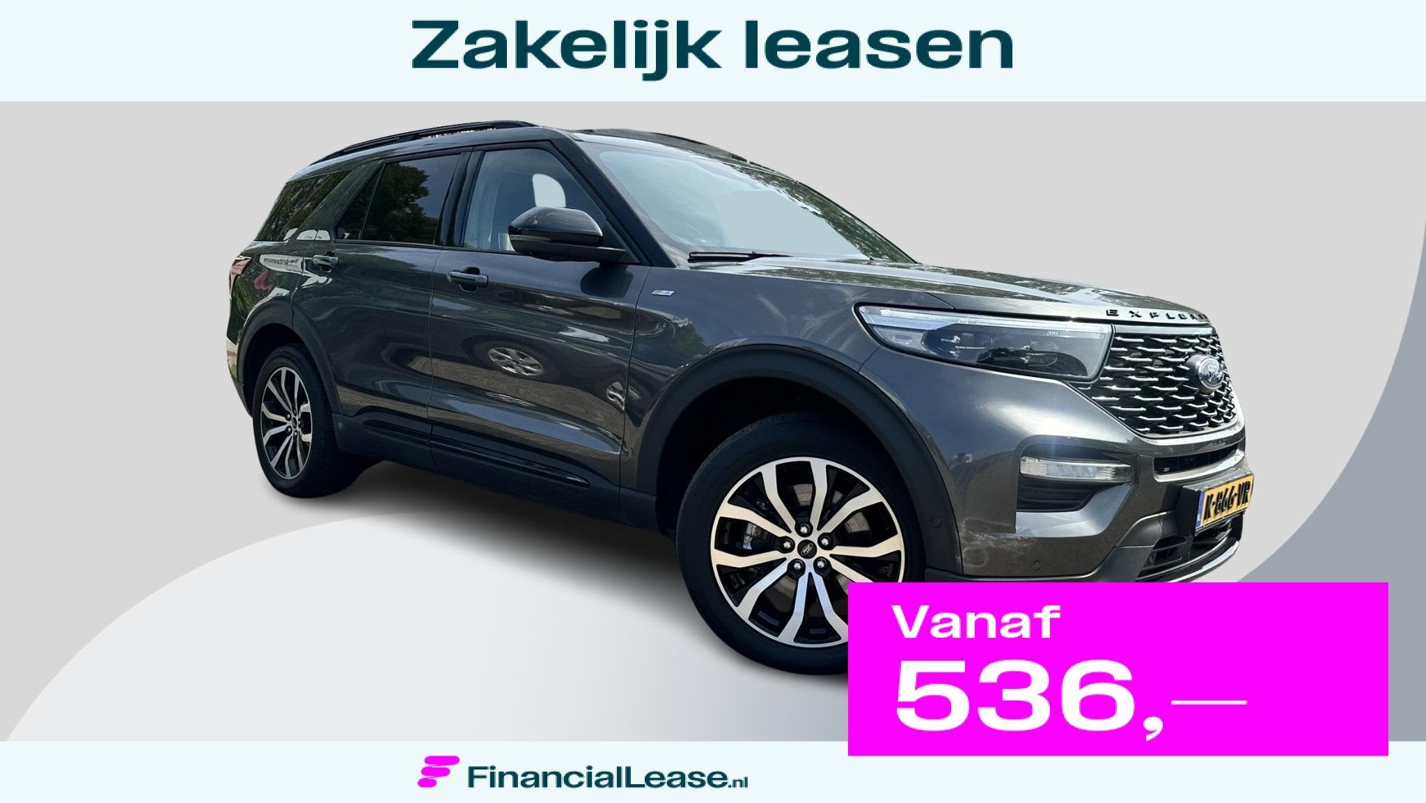 Ford Explorer 3.0 V6 EcoBoost PHEV ST-Line | 456pk | 7pers |, Automaat, 14 kWh, Euro 6, 2441 kg
