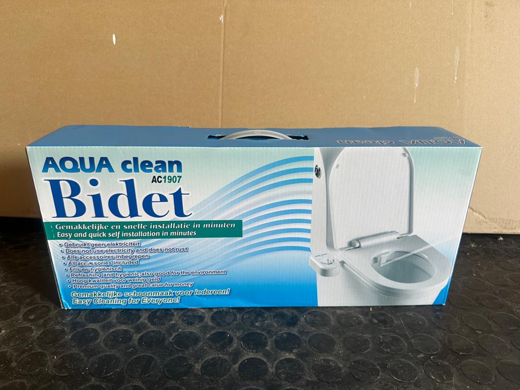 Aqua Clean Bidet AC1907 - Eenvoudige installatie, Ophalen, Nieuw, Toilet