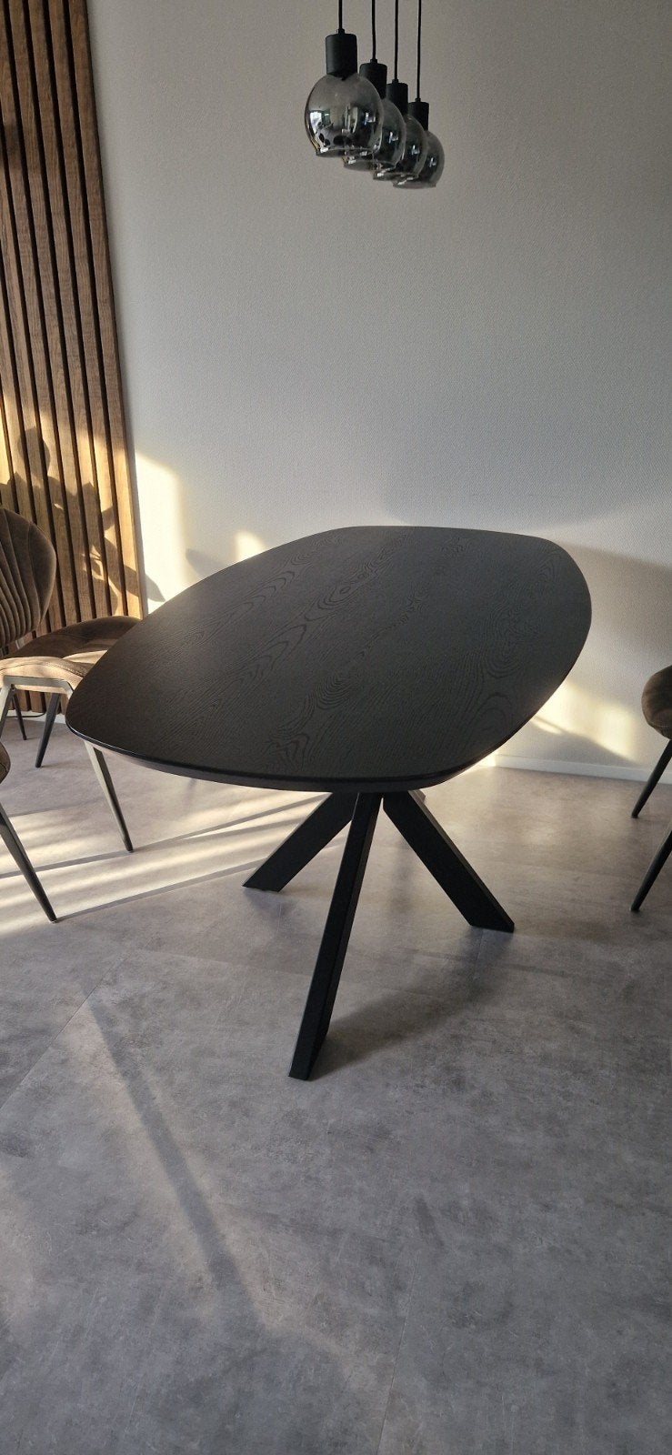 Eettafel, Ophalen, 50 tot 100 cm, Zo goed als nieuw, 150 tot 200 cm