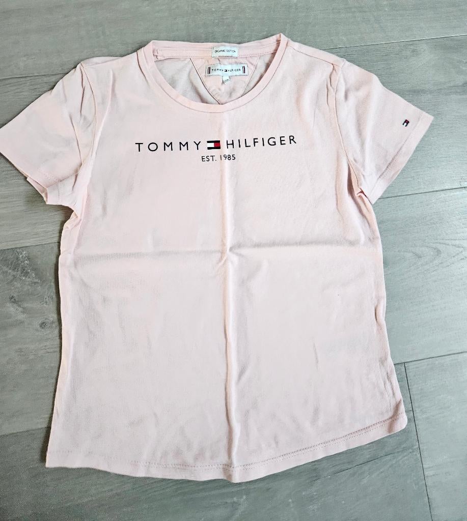 Tommy hilfiger meisjes T-shirt maat 140, Kinderen en Baby's, Kinderkleding | Maat 140, Gebruikt, Meisje, Ophalen of Verzenden