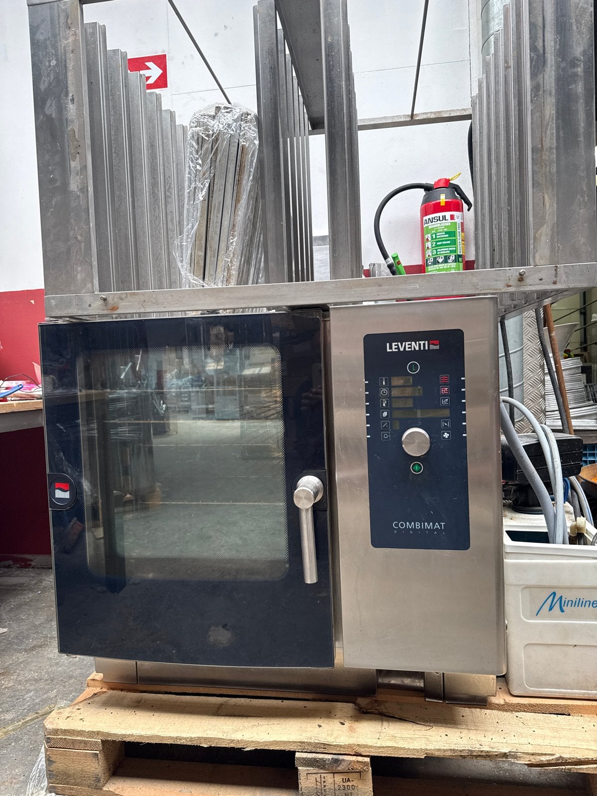 Leventi Combimat met onderstel, Witgoed en Apparatuur, Ovens, Ophalen, Gebruikt, Hete lucht, Leventi