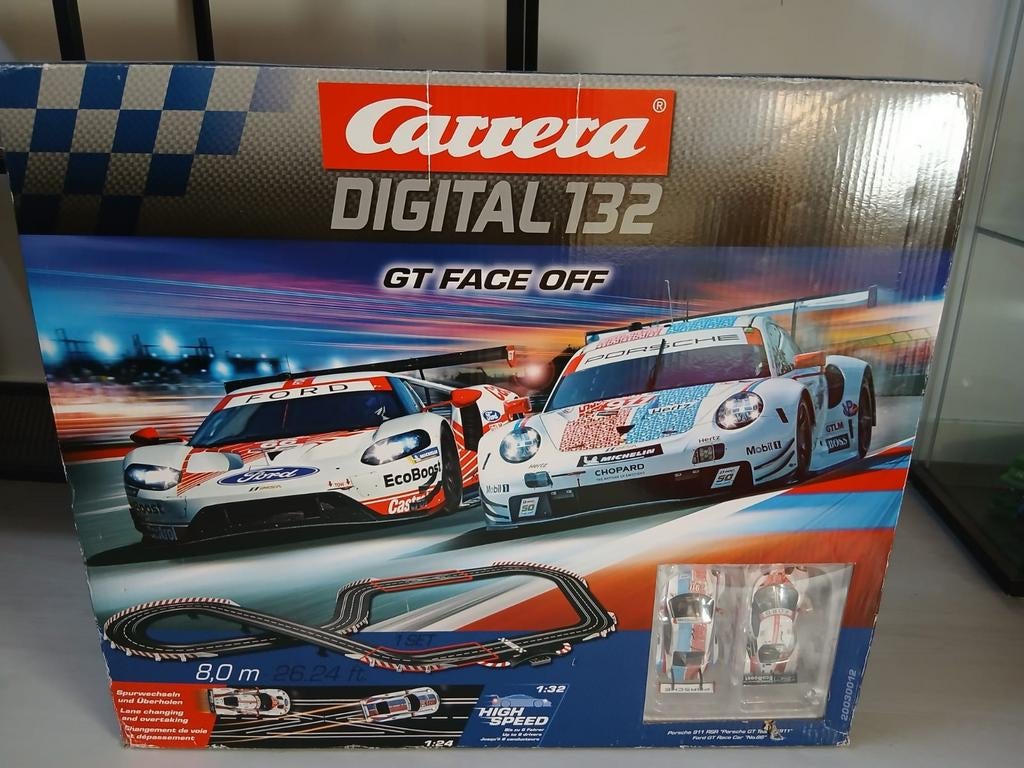 Carrera digital 132 racebaan, Kinderen en Baby's, Speelgoed | Racebanen, Ophalen of Verzenden, Zo goed als nieuw, Elektrisch, Carrera
