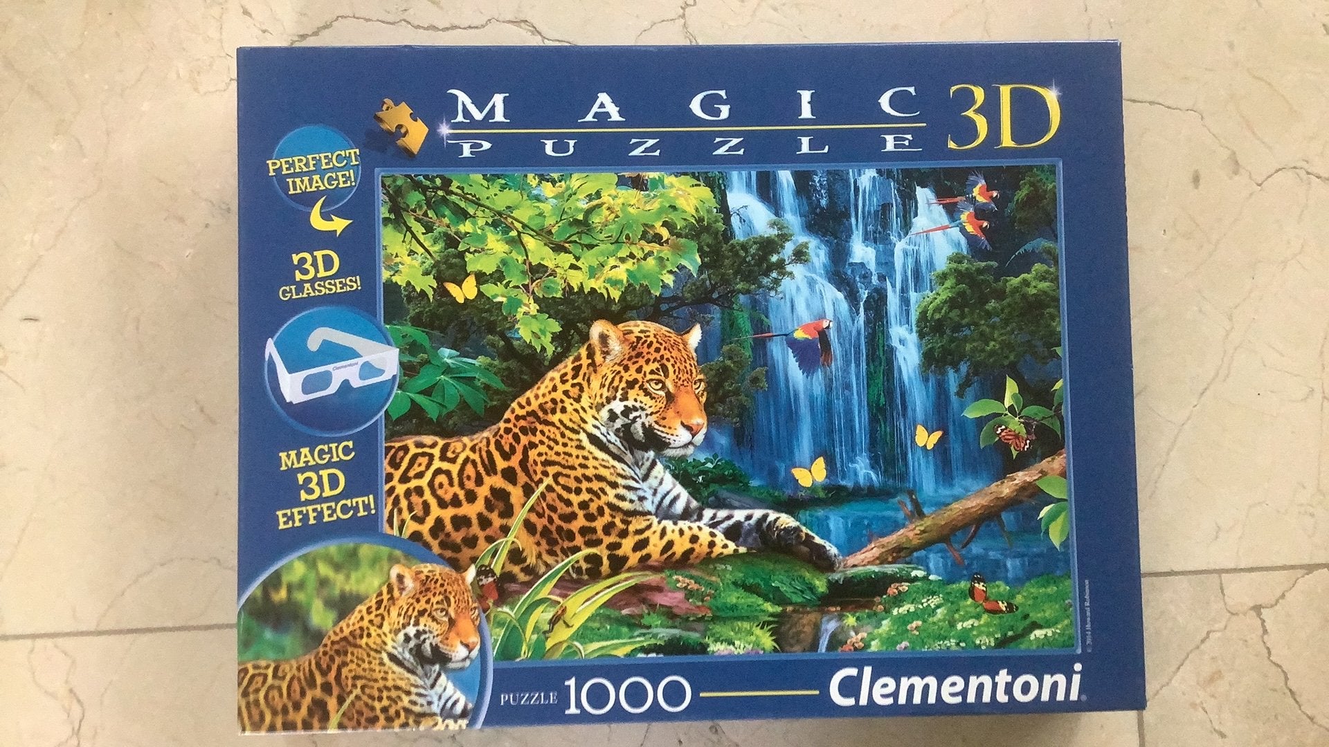 Puzzel 4 Clementoni 3D 1000 stukjes, Ophalen of Verzenden, Zo goed als nieuw