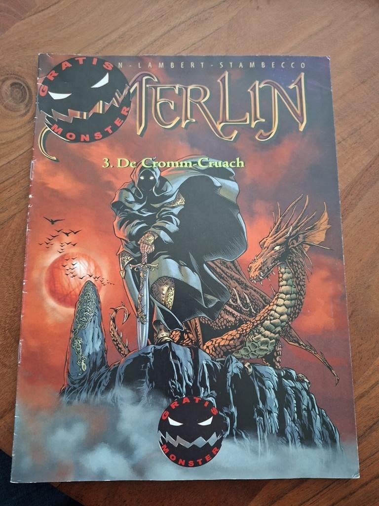 Merlijn 3 -De Cromm-Cruach, Eén stripboek, Ophalen of Verzenden, Zo goed als nieuw