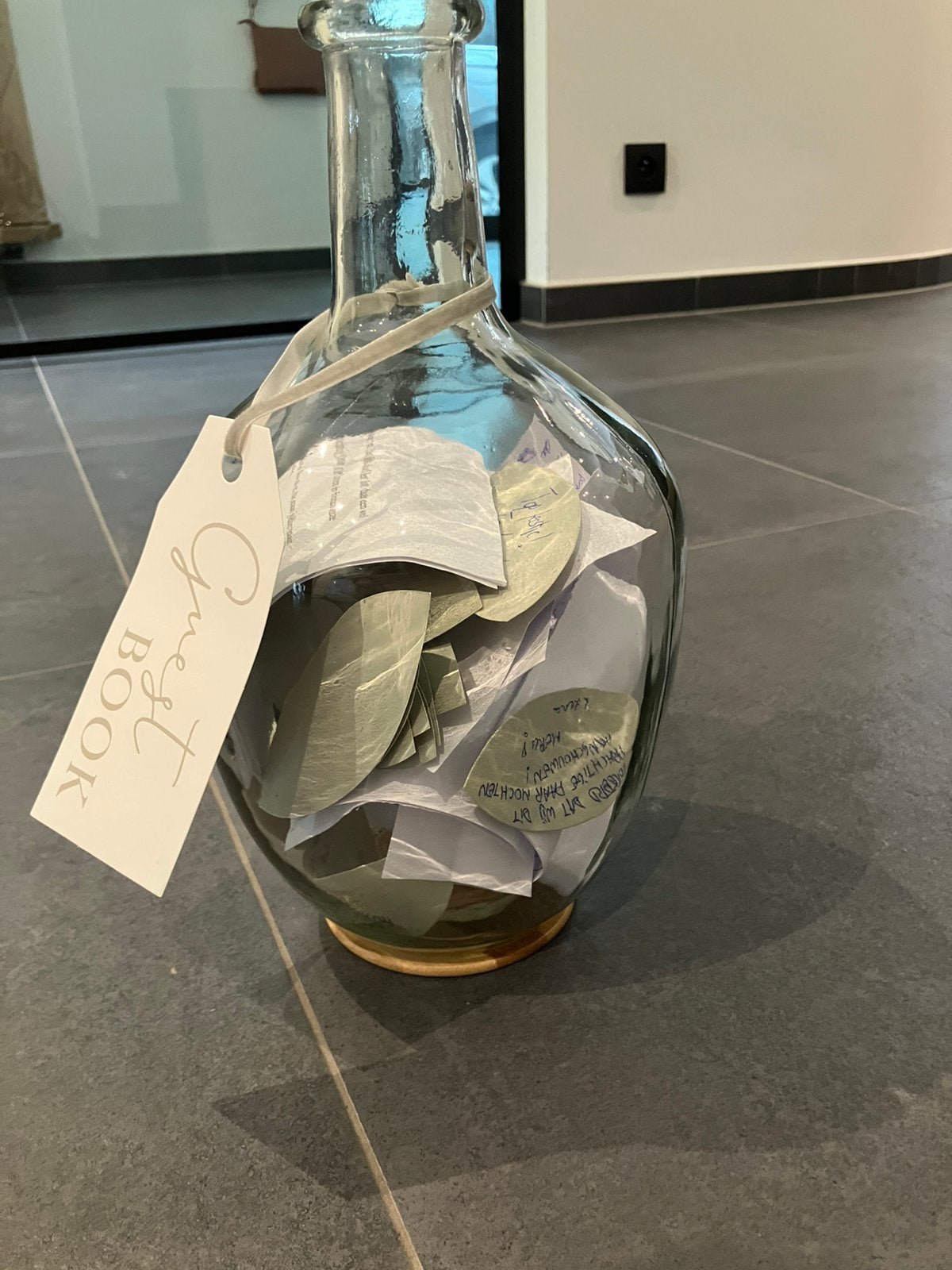 Glazen gastenboek, Ophalen, Nieuw, Feestartikel
