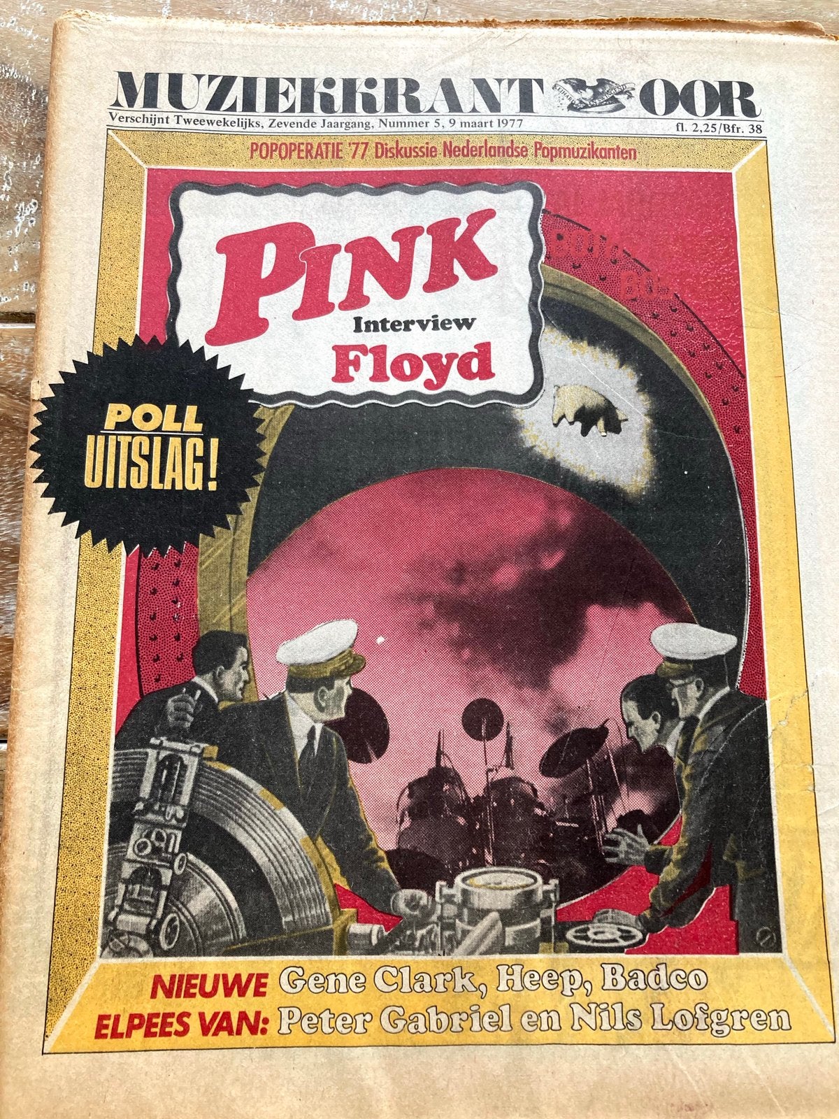 Muziekkrant OOR 1977 PINK FLOYD Tony Joe White BOSTON QUO, Boeken, Ophalen of Verzenden, Zo goed als nieuw, Muziek, Film of Tv