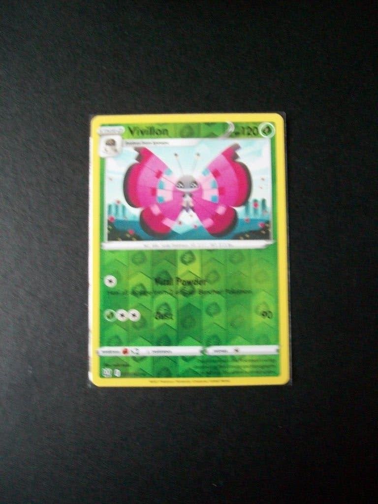 4798. nieuwe pokemonkaart holofoil VIVILLON HP 120 (013/163), Ophalen of Verzenden, Nieuw, Losse kaart, Foil