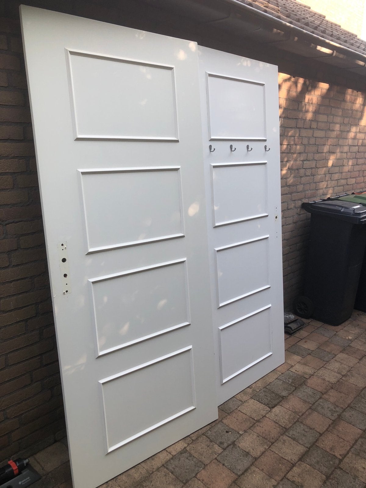 Set van 5 opdekdeuren gratis, Ophalen, Gebruikt, 80 tot 100 cm, Binnendeur