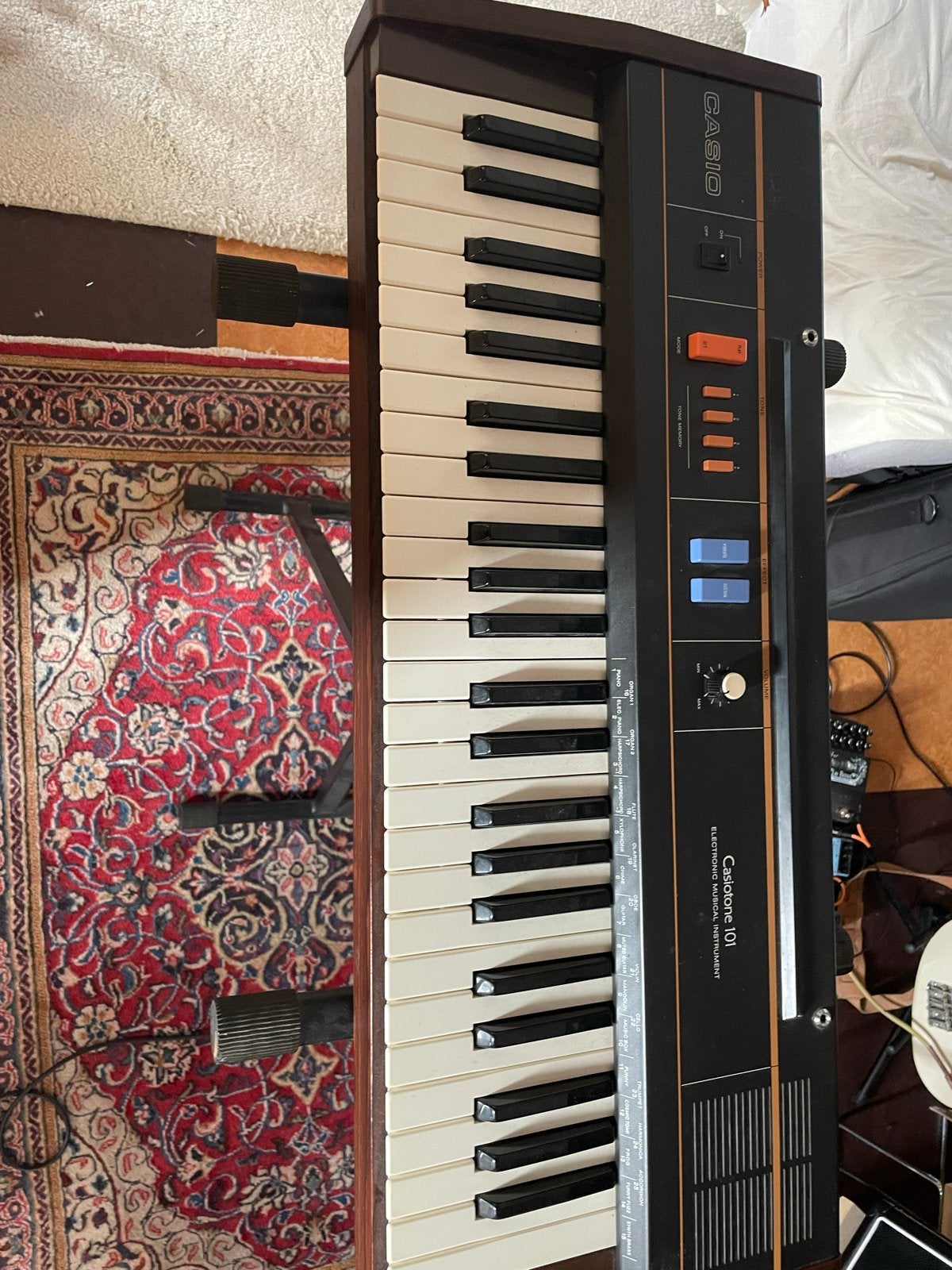 Casio Casiotone 101, Muziek en Instrumenten, Keyboards, Ophalen, Zo goed als nieuw, 61 toetsen, Casio