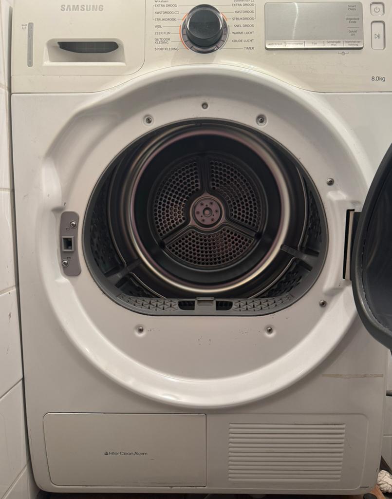 Samsung droger, Witgoed en Apparatuur, Wasdrogers, Condens, 8 tot 10 kg, 85 tot 90 cm, Ophalen