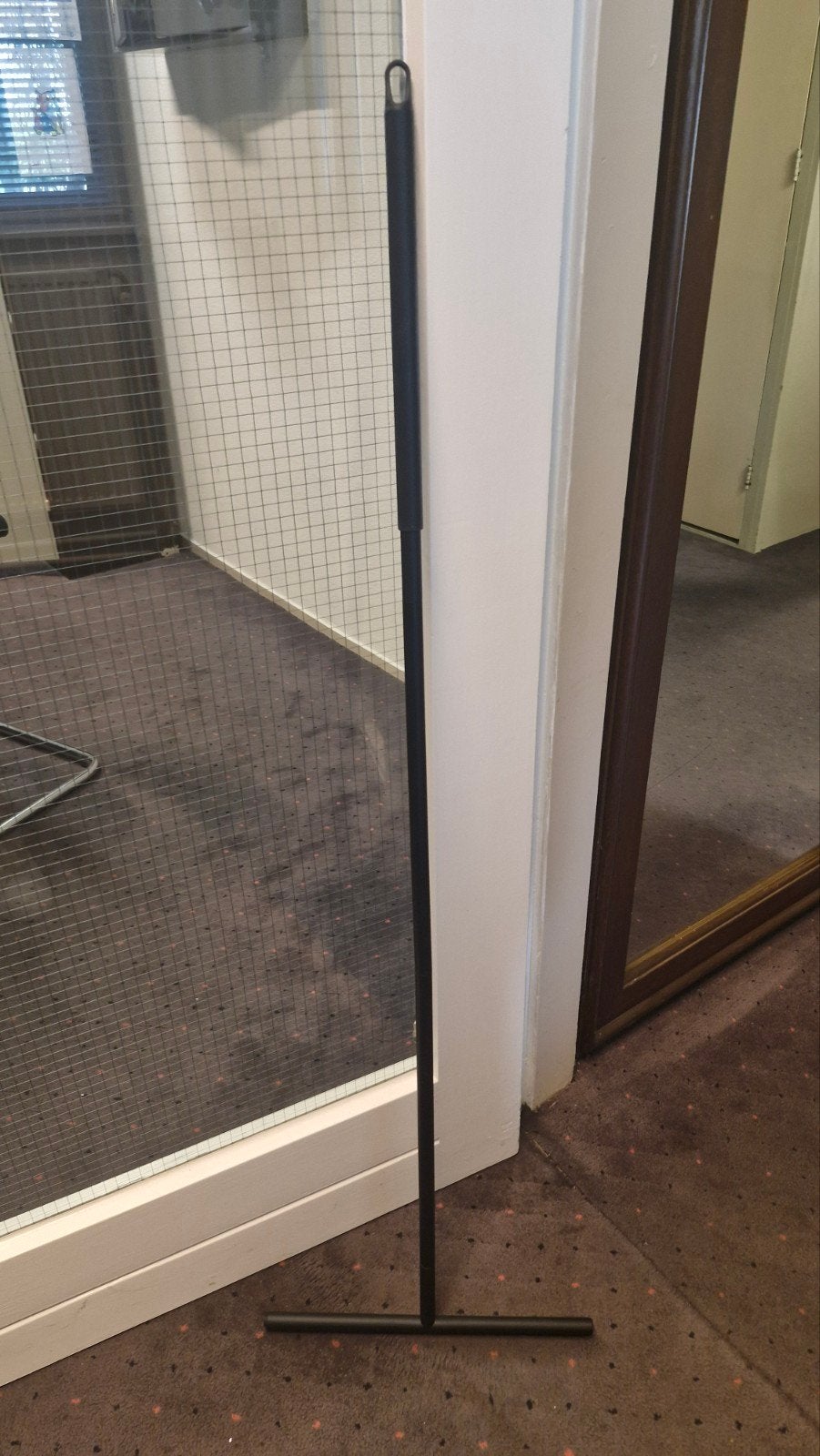 Vloertrekker met Steel - Badkamer & Douchewisser Zwart, Ophalen of Verzenden, Raamwisser of Trekker