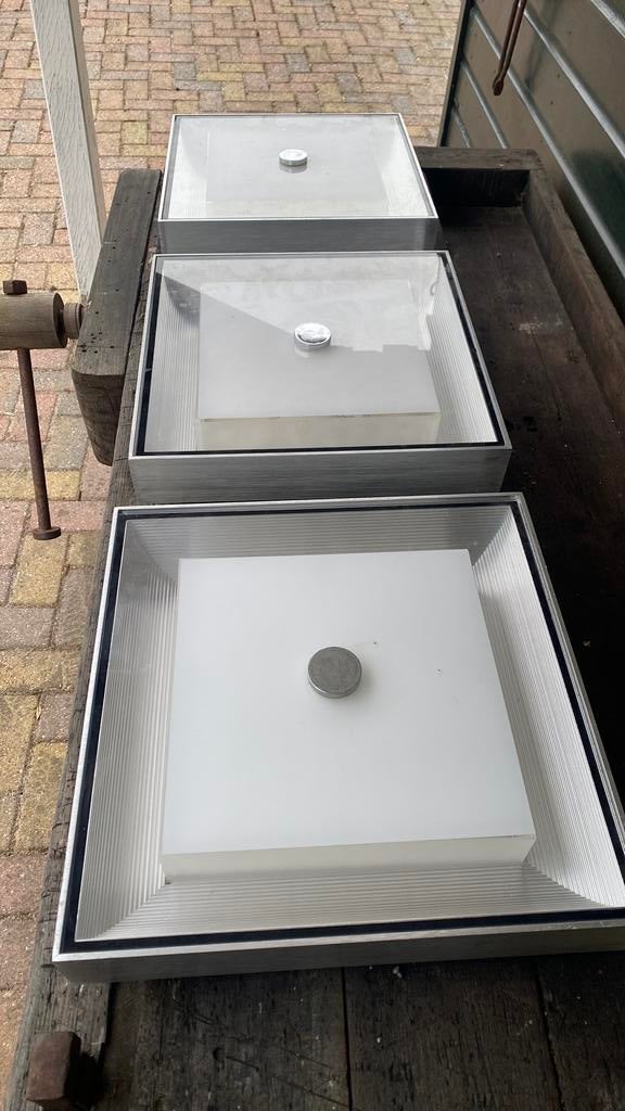 Plafond lampen, Ophalen of Verzenden, Zo goed als nieuw, Glas