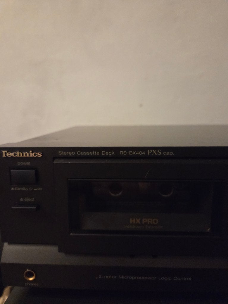 Technics RS-BX404 Cassettedeck, Ophalen, Enkel, Overige merken, Tiptoetsen