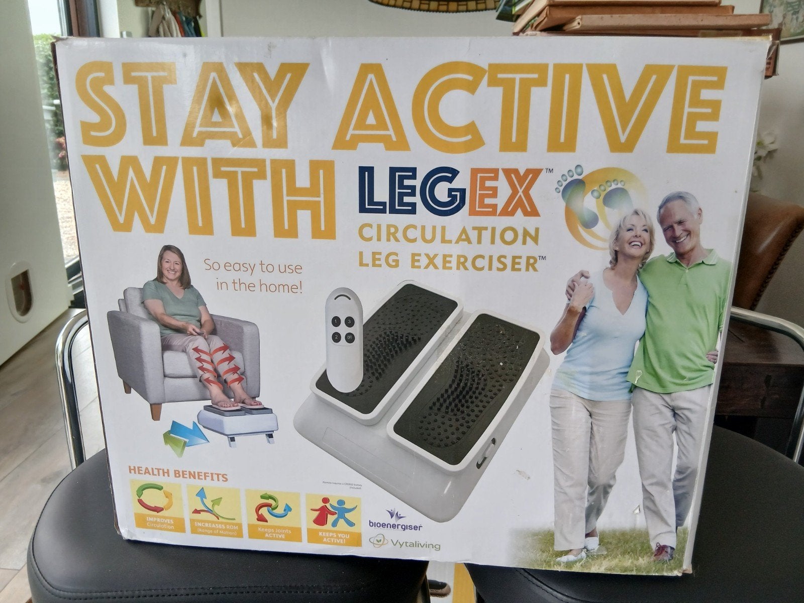 LegEx Circulation Leg Exerciser - Blijf Actief!, Ophalen of Verzenden, Zo goed als nieuw, Benen, Overige typen