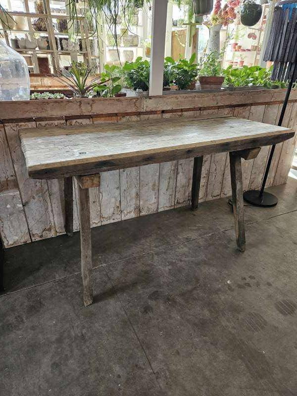 oude slachttafel,werktafel``WOONWINKEL RUSTIEK``, Ophalen