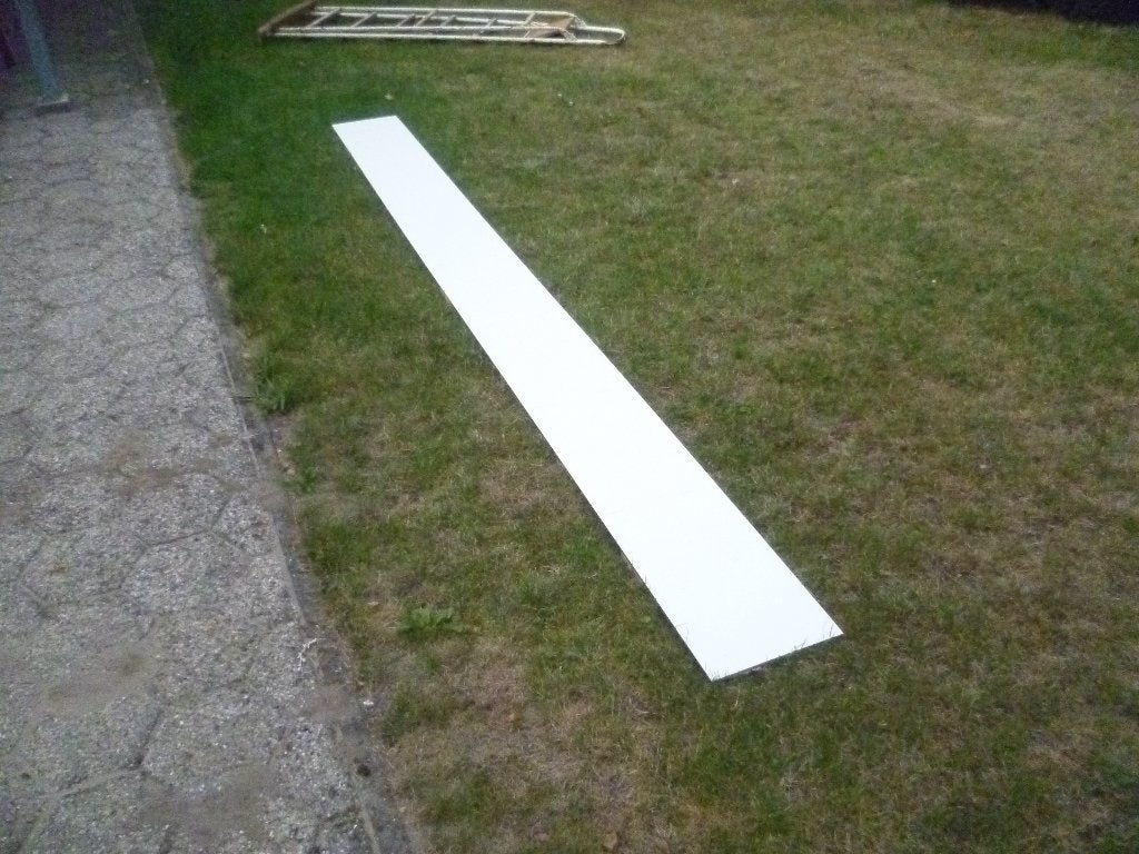 trespa plaat ,nieuw, (kleur wit), Doe-het-zelf en Verbouw, Platen en Panelen, Ophalen, Nieuw