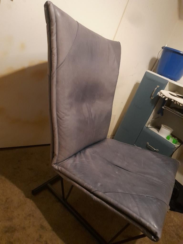 Flyer fauteuil vintage opknap stoel, Ophalen, Gebruikt, Jaren 80, 75 tot 100 cm