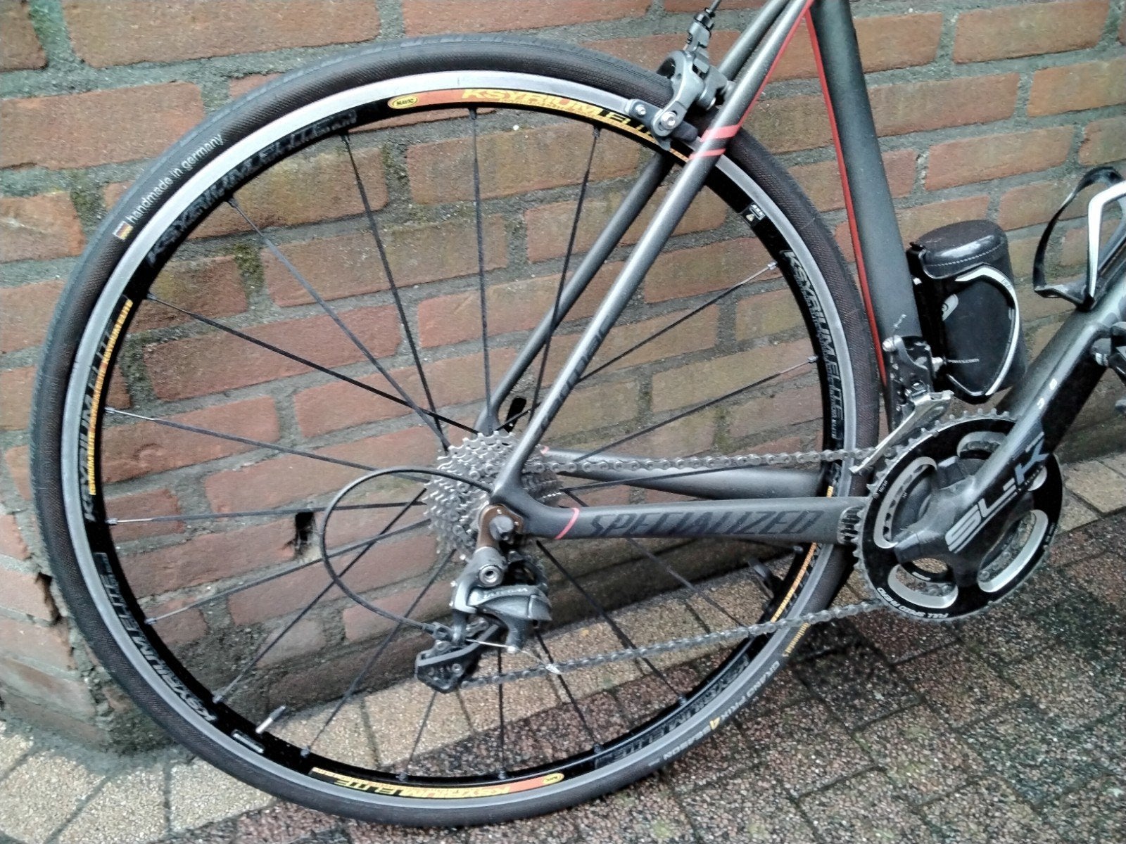 Race fiets Specialzed maat 54, Carbon, 10 tot 15 versnellingen, Zo goed als nieuw, 53 tot 57 cm