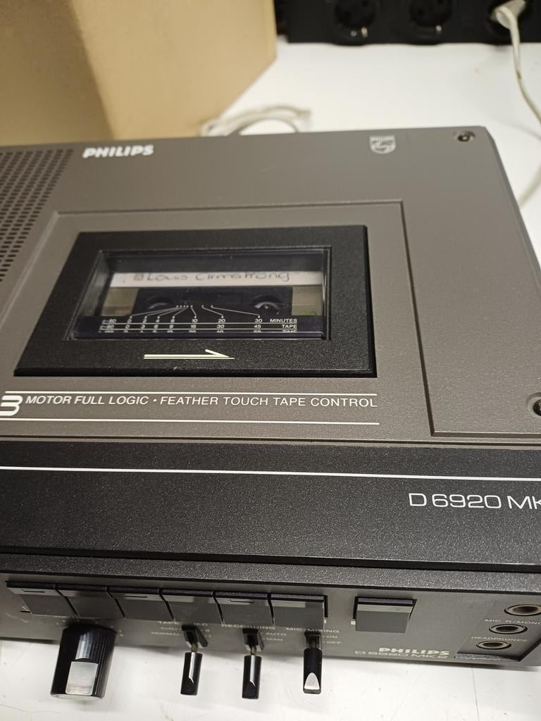 Philips D6920 MK2 Portable Stereo Cassette Recorder, Ophalen of Verzenden