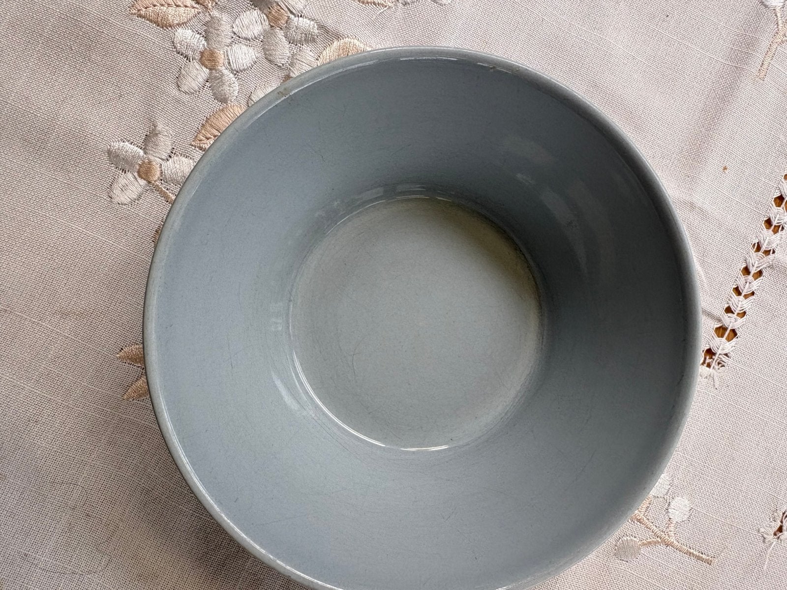 Iittala Teema parelgrijs kleine kom, Gebruikt, Overige merken, Keramiek, Ophalen of Verzenden