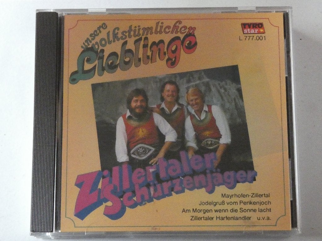 Zillertaler Schürzenjäger – Unsere Volkstümlichen Lieblinge, Verzenden, Gebruikt