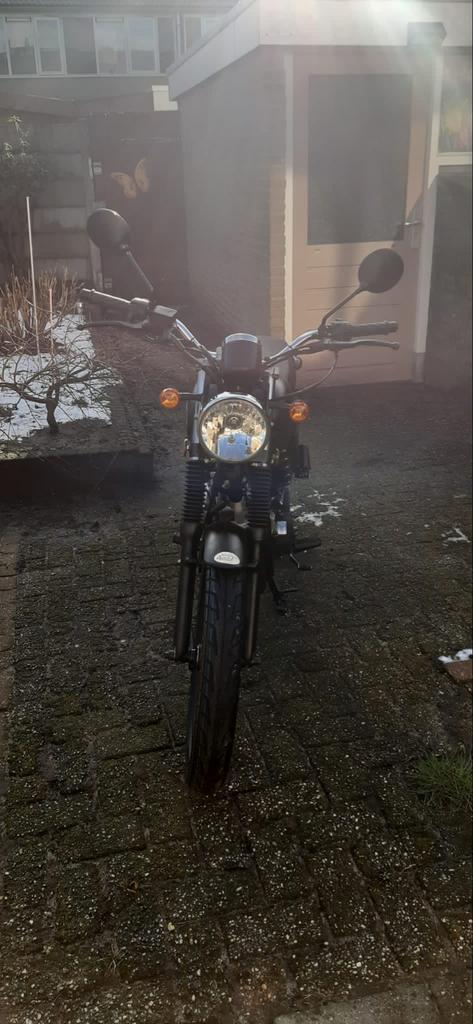 Hanway Raw 50 Brommer 45 km/u - Zo goed als nieuw, Fietsen en Brommers, Brommers | Overige merken, Ophalen, Maximaal 45 km/u, 49 cc