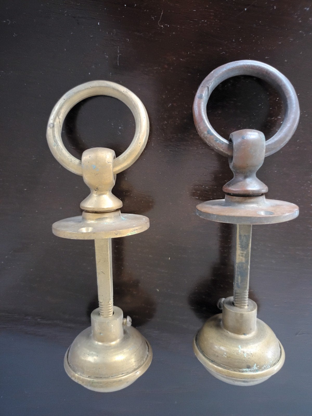 2 antieke deurknoppen, Ophalen of Verzenden