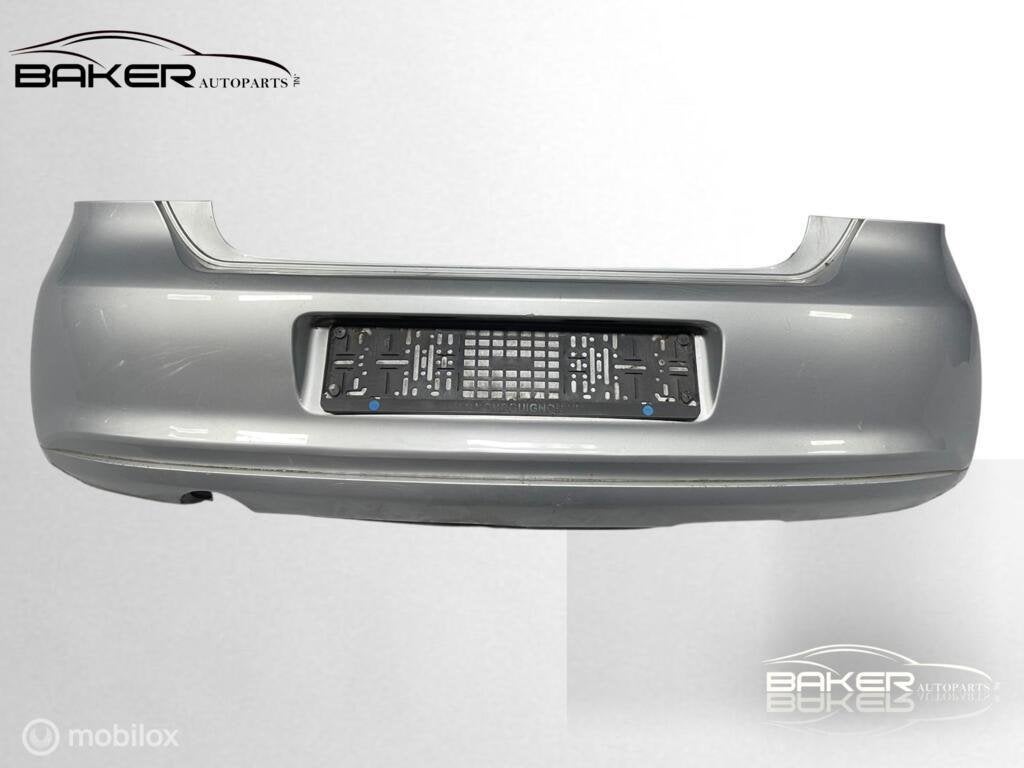 Achterbumper la7w hatchback Volkswagen Polo 6R ('09-'14), Gebruikt, Volkswagen, Ophalen of Verzenden, Achter