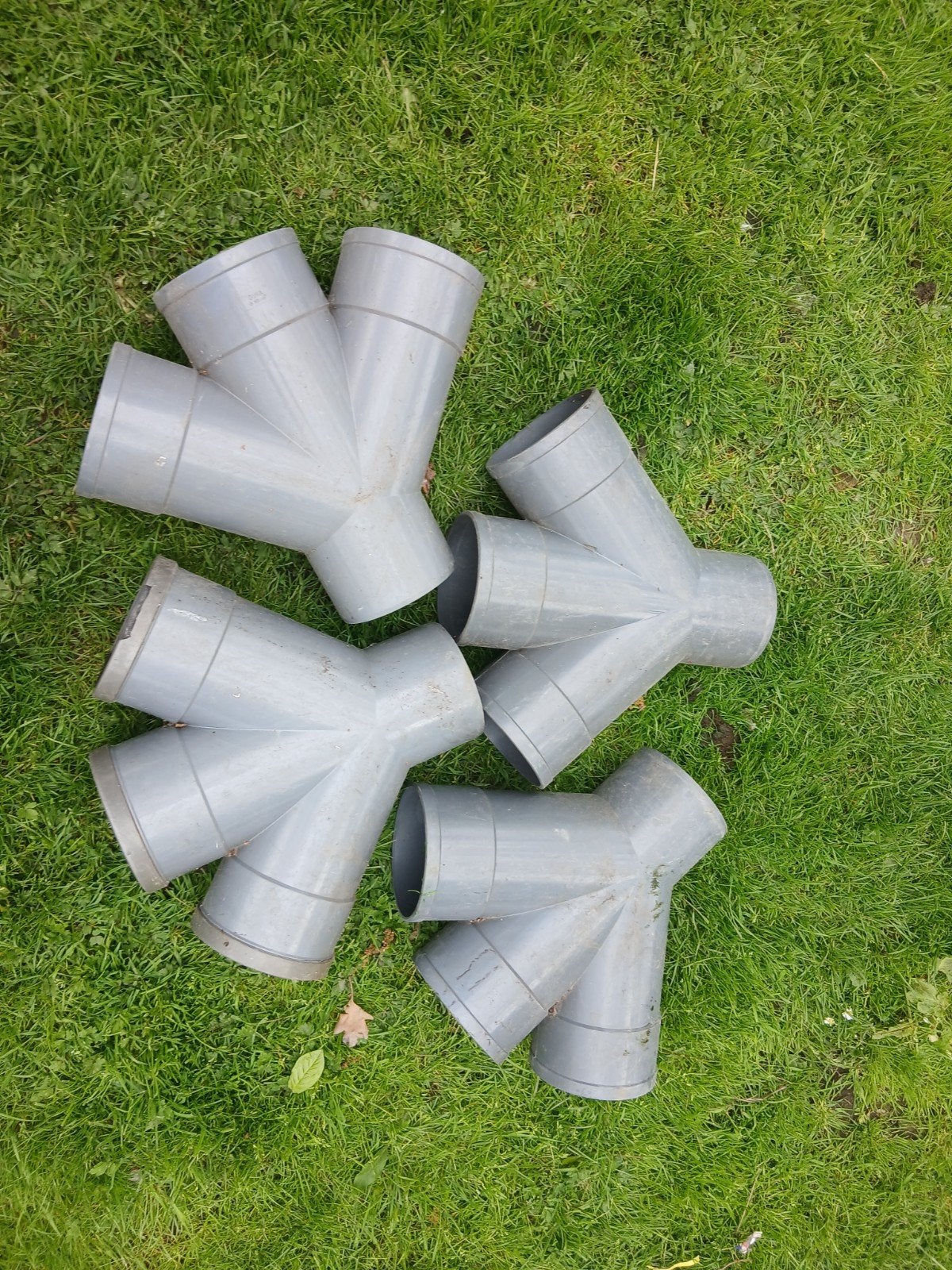 Diverse PVC hulpstukken en buizen, Ophalen, Afvoer, Pvc, 60 tot 80 mm