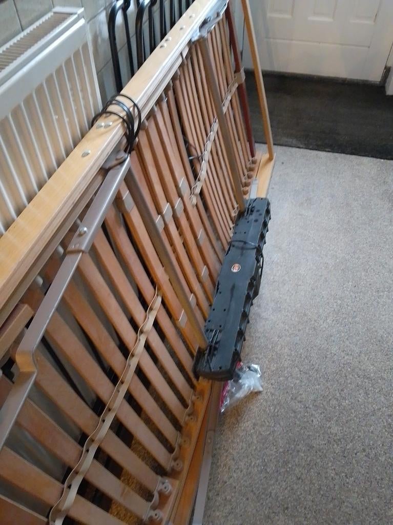 Elektrische lattenbodem 90x200 cm, Huis en Inrichting, Ophalen, Gebruikt, 90 cm, Eenpersoons