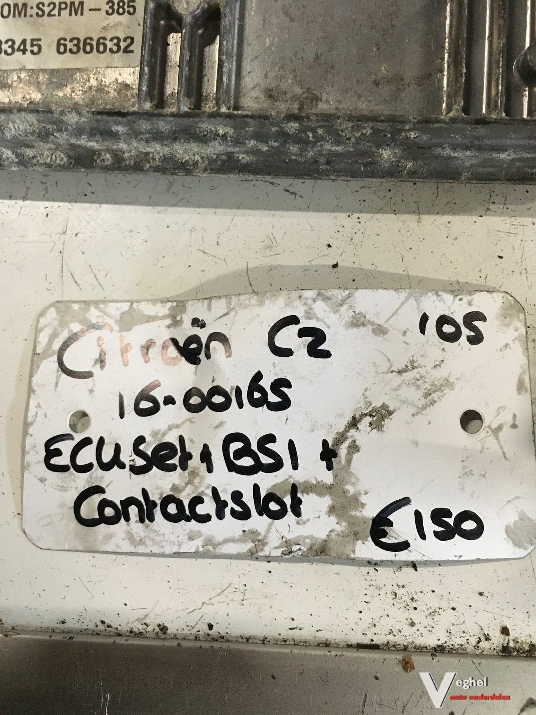 Citroen C2 1.1     2005 ECU Set, Gebruikt, -, -, Ophalen of Verzenden